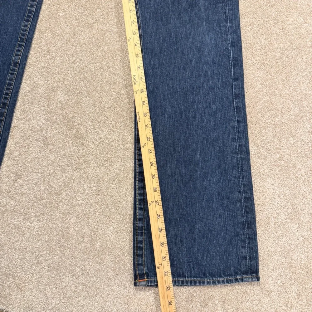 True Religion Bobby Jeans Mens 33 Blue Straight Leg Made in USA Cotton Denim